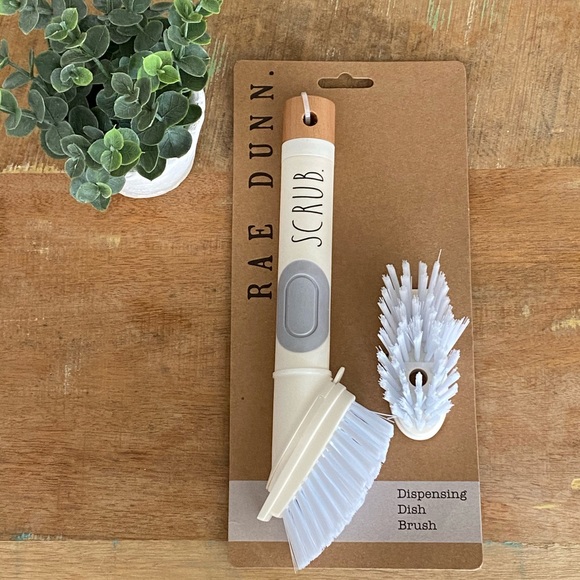 Rae Dunn Accessories - Rae Dunn SCRUB dish brush